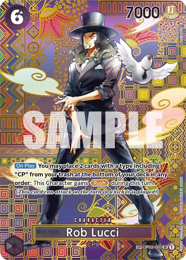 Rob Lucci (092) (SP) — Awakening of the New Era — One Piece Card Game