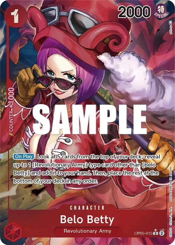 Belo Betty (OP05-015) — Awakening of the New Era — One Piece Card Game