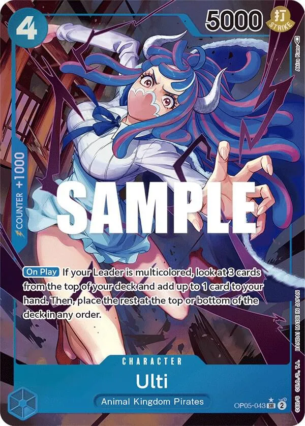 Ulti (Alternate Art) — Awakening of the New Era — One Piece Card Game