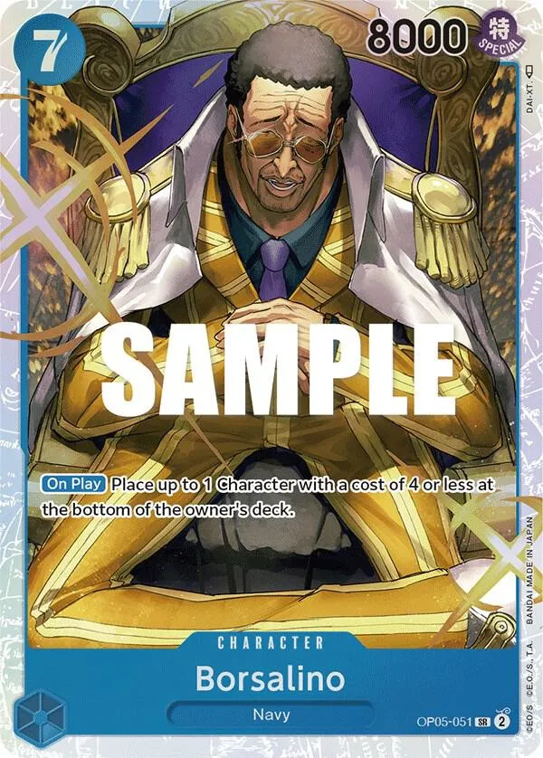 Borsalino — Awakening of the New Era — One Piece Card Game