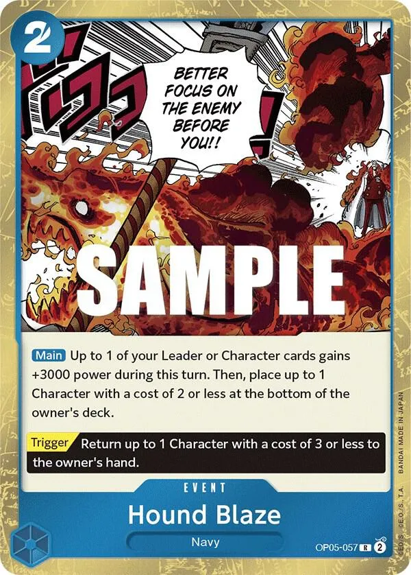 Hound Blaze — Awakening of the New Era — One Piece Card Game