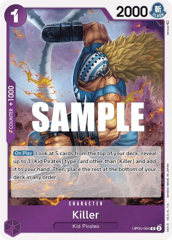 Killer — Awakening of the New Era — One Piece Card Game