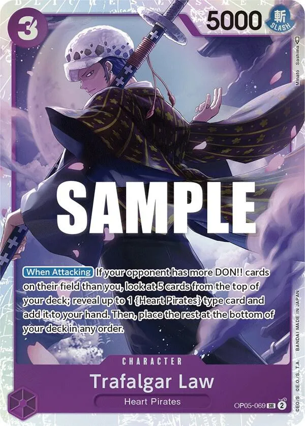 Trafalgar Law (069) — Awakening of the New Era — One Piece Card Game