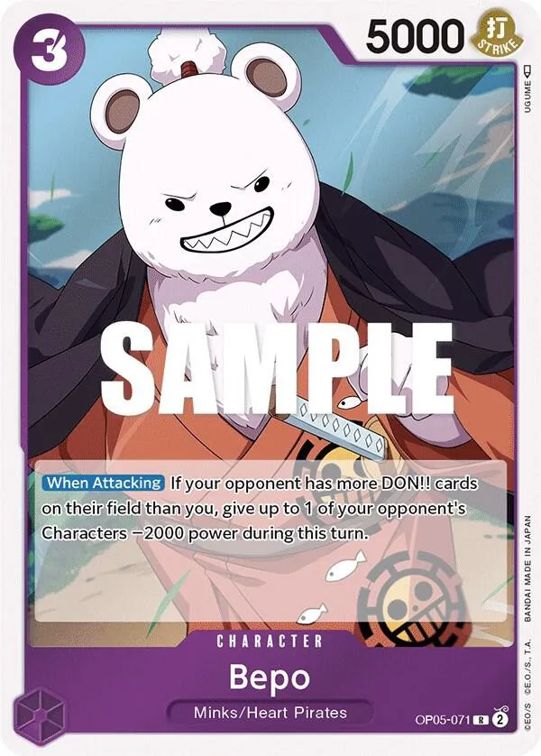 Bepo — Awakening of the New Era — One Piece Card Game