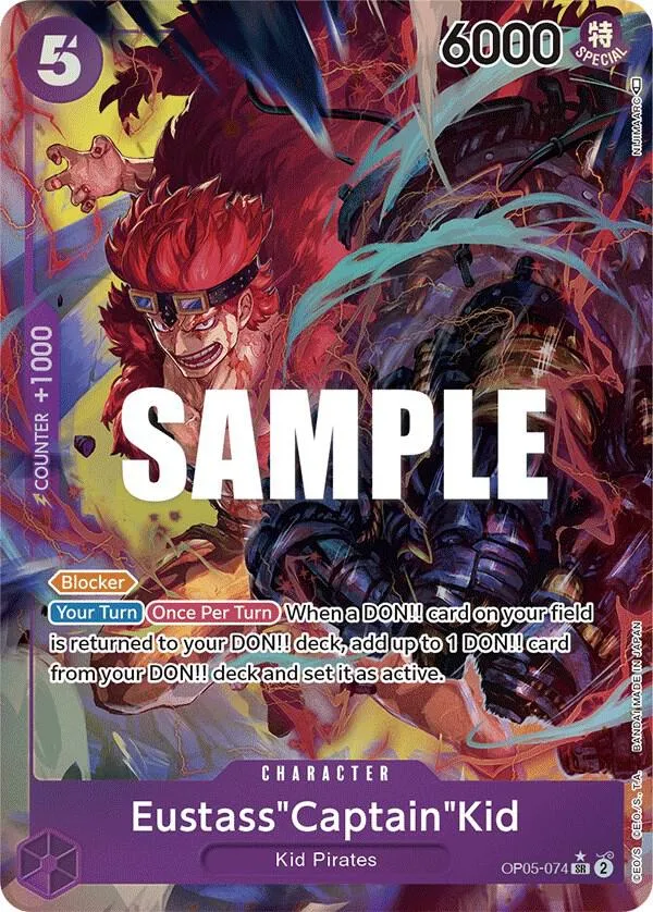Eustass"Captain"Kid (Alternate Art) — Awakening of the New Era — One Piece Card Game