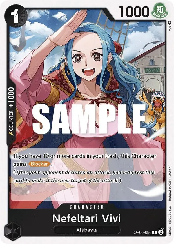 Nefeltari Vivi — Awakening of the New Era — One Piece Card Game