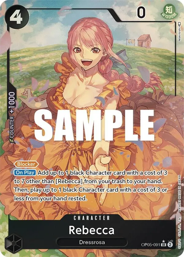 Rebecca (Alternate Art) — Awakening of the New Era — One Piece Card Game