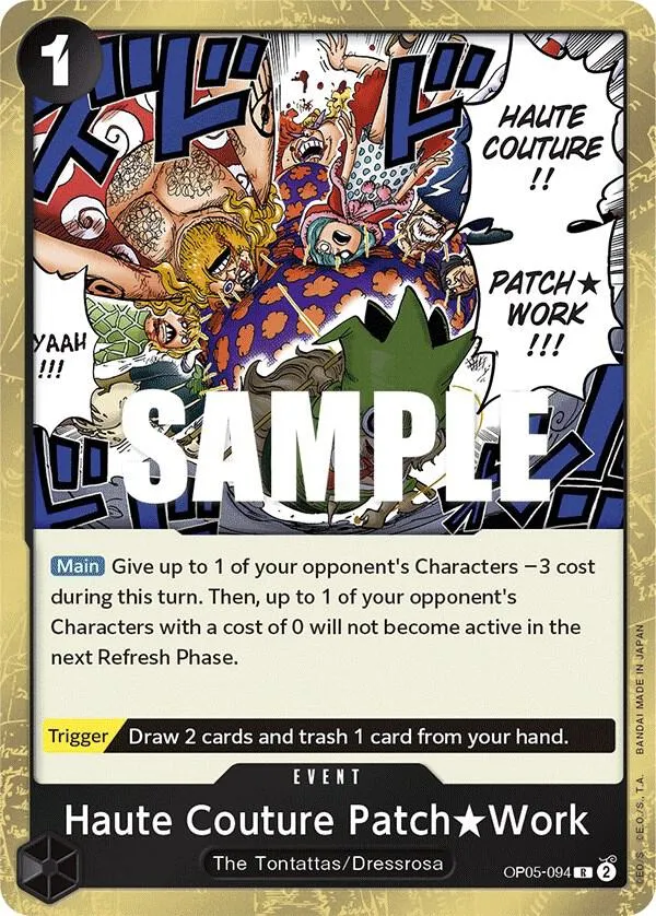 Haute Couture Patch Work — Awakening of the New Era — One Piece Card Game