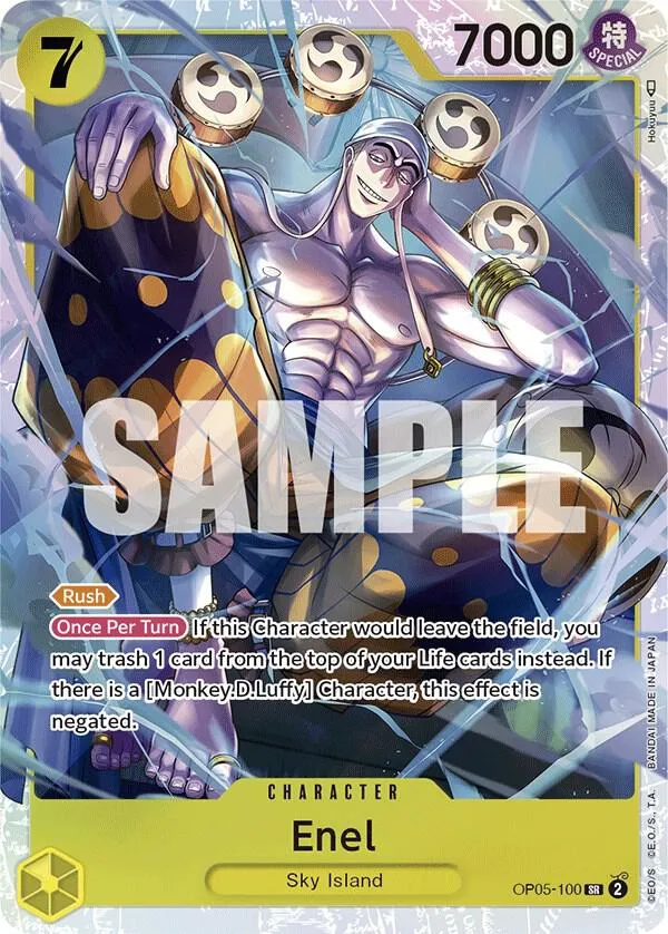 Enel (100) — Awakening of the New Era — One Piece Card Game