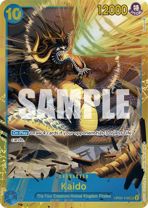 Kaido (118) — Awakening of the New Era — One Piece Card Game