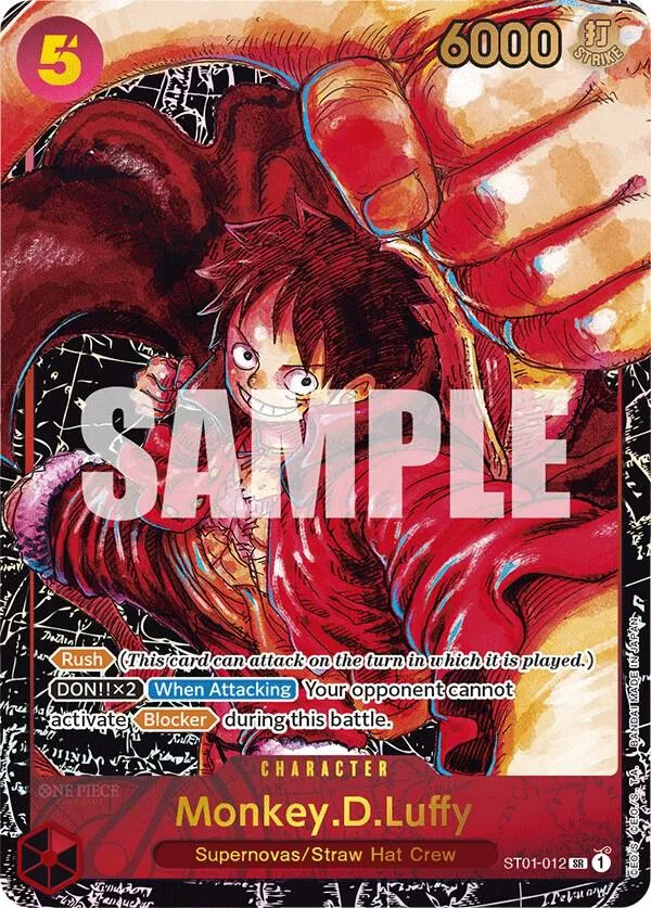 Monkey.D.Luffy (012) (Alternate Art) — Awakening of the New Era — One Piece Card Game