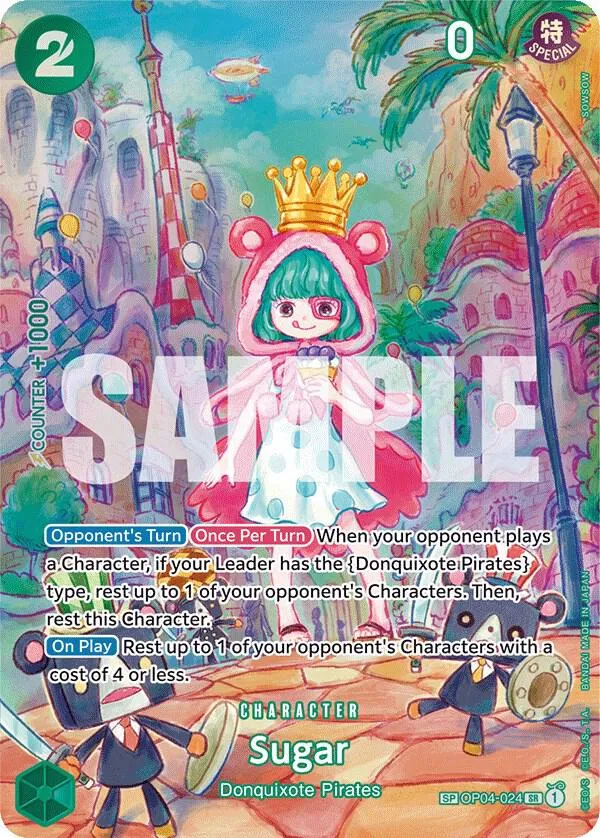 Sugar (SP) — Wings of the Captain — One Piece Card Game
