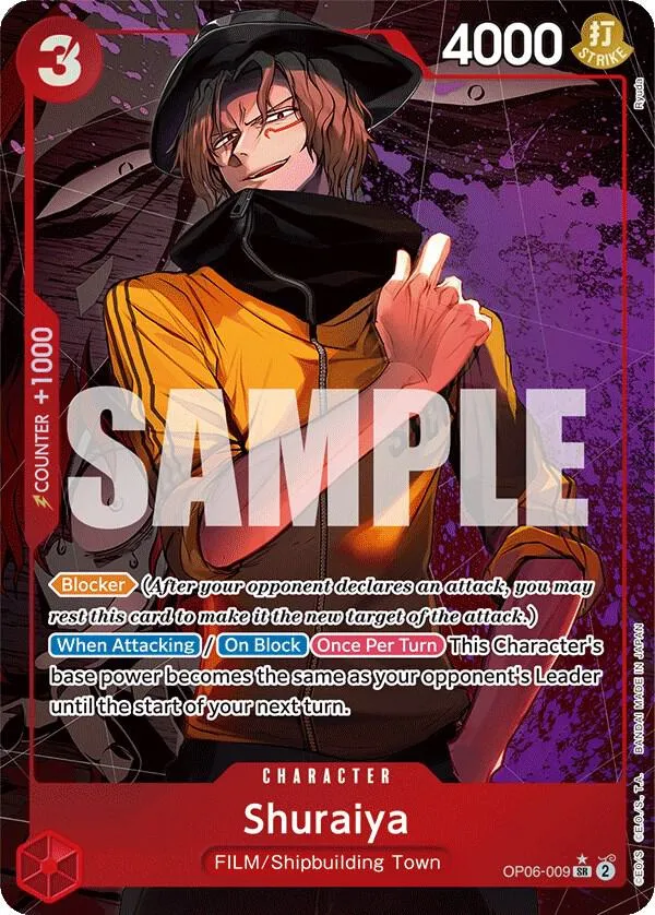 Shuraiya (Alternate Art) — Wings of the Captain — One Piece Card Game