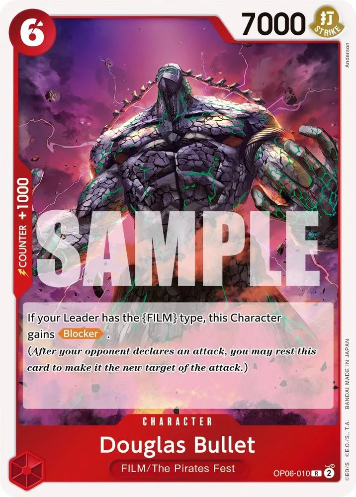 Douglas Bullet — Wings of the Captain — One Piece Card Game