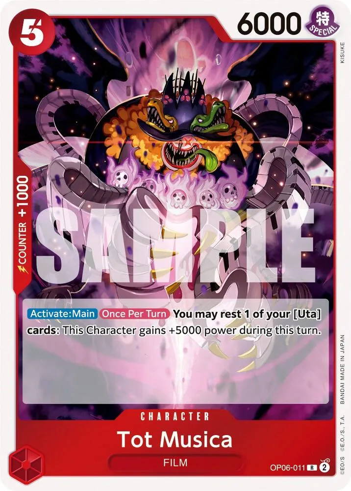 Tot Musica — Wings of the Captain — One Piece Card Game