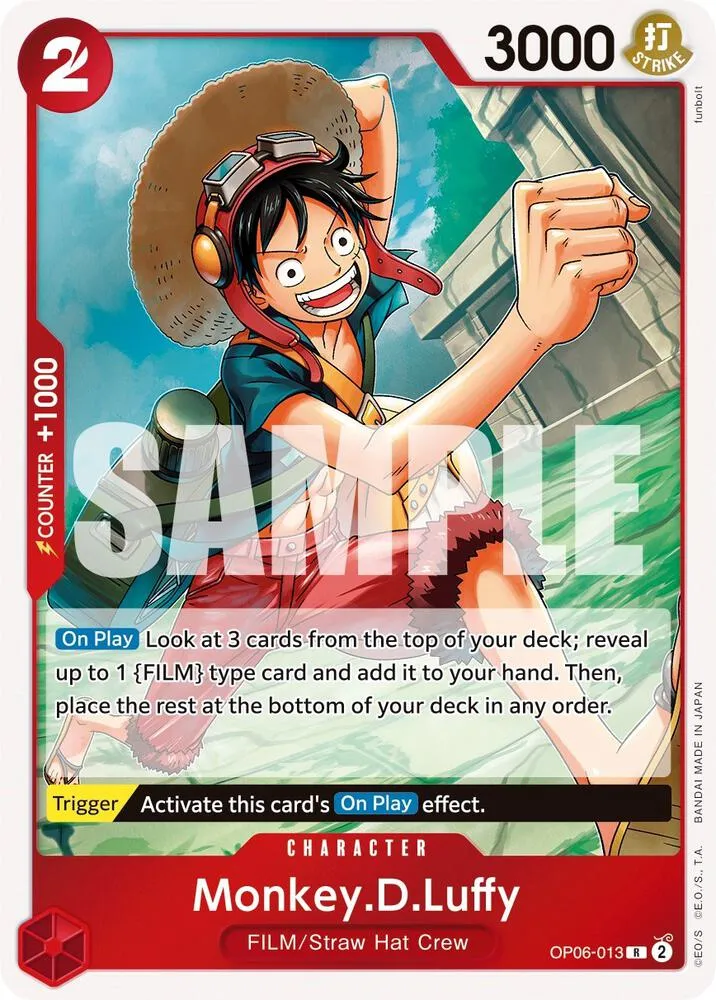 Monkey.D.Luffy — Wings of the Captain — One Piece Card Game