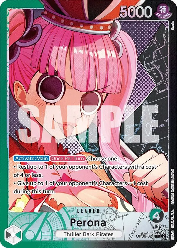 Perona (OP06-021) — Wings of the Captain — One Piece Card Game