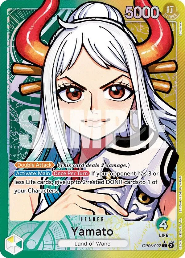 Yamato (OP06-022) — Wings of the Captain — One Piece Card Game