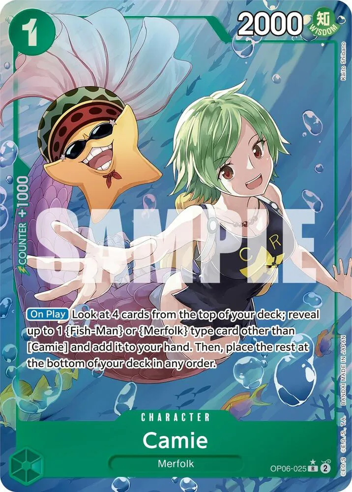 Camie (OP06-025) — Wings of the Captain — One Piece Card Game