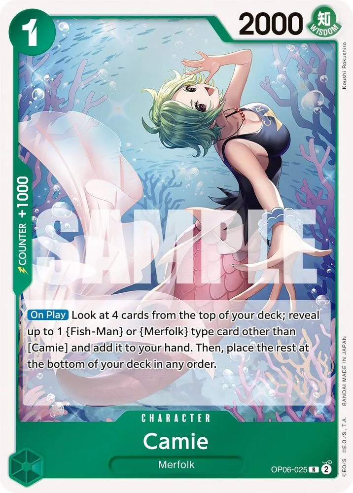 Camie — Wings of the Captain — One Piece Card Game