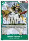 Product image for Vander Decken IX