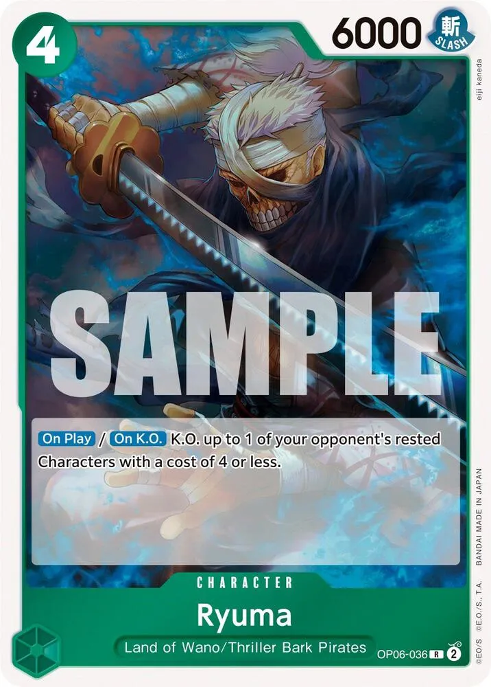 Ryuma — Wings of the Captain — One Piece Card Game