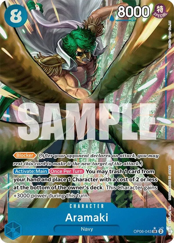 Aramaki (OP06-043) — Wings of the Captain — One Piece Card Game