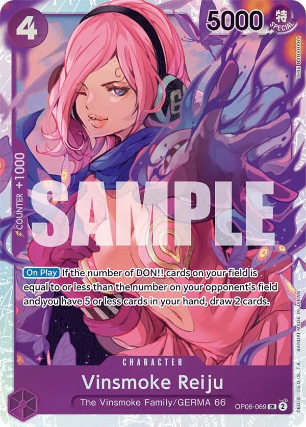 Vinsmoke Reiju (069) — Wings of the Captain — One Piece Card Game