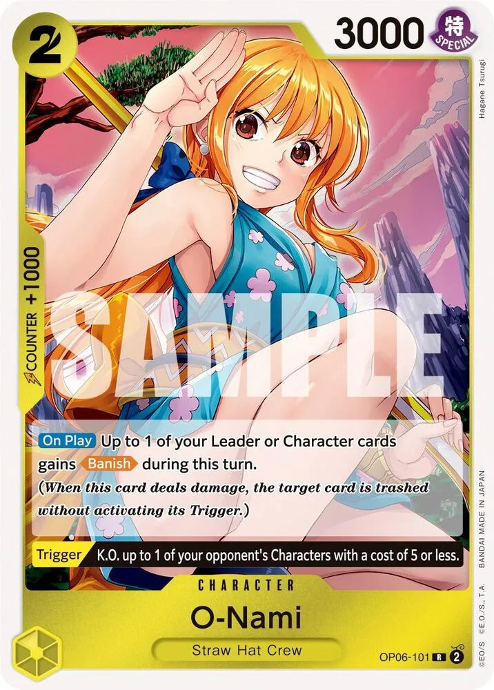 O-Nami — Wings of the Captain — One Piece Card Game