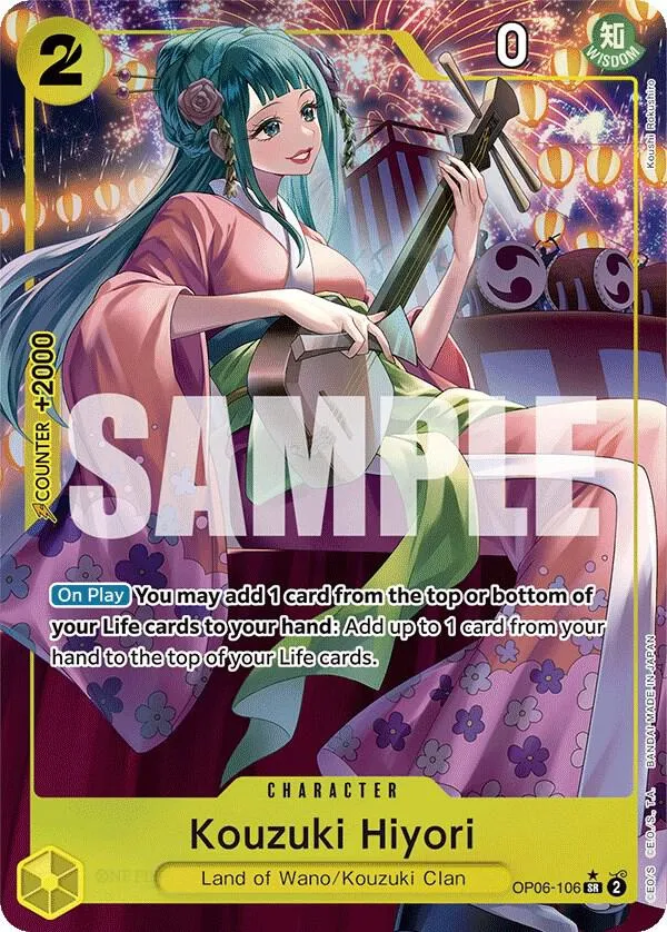 Kouzuki Hiyori (Alternate Art) — Wings of the Captain — One Piece Card Game
