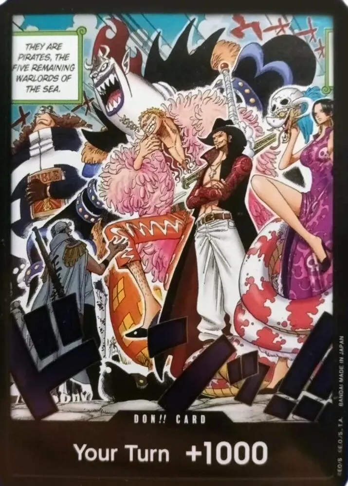 DON!! Card (Alternate Art) — 500 Years in the Future — One Piece Card Game