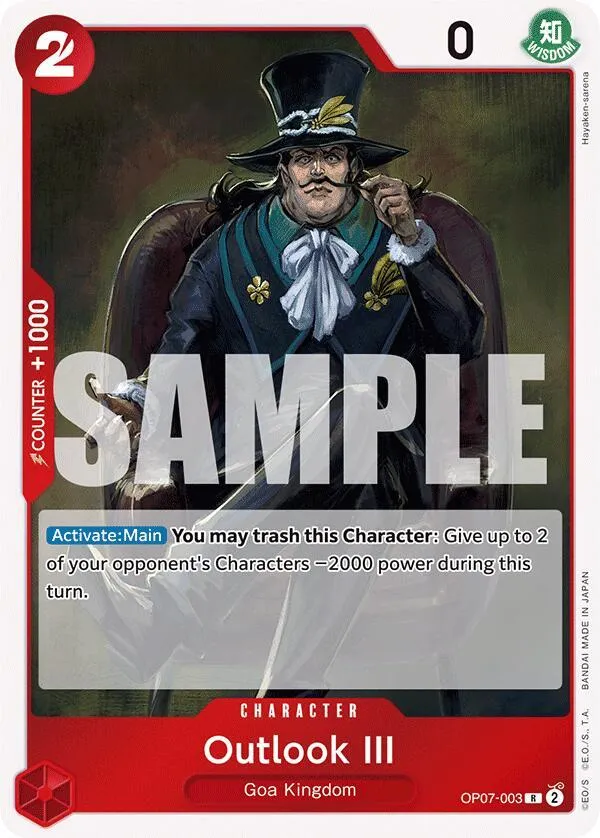 Outlook III — 500 Years in the Future — One Piece Card Game
