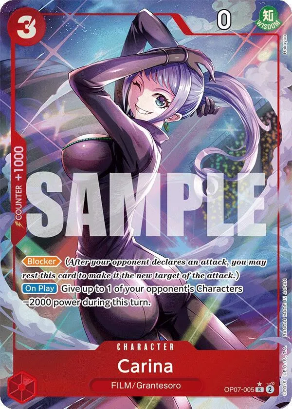 Carina (Parallel) — 500 Years in the Future — One Piece Card Game