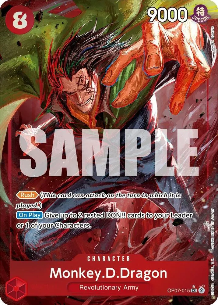 Monkey.D.Dragon (OP07-015) — 500 Years in the Future — One Piece Card Game