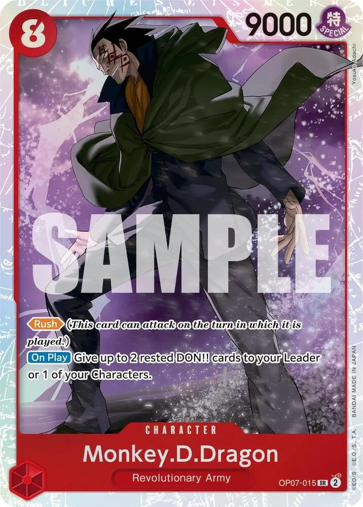 Monkey.D.Dragon (OP07-015) — 500 Years in the Future — One Piece Card Game