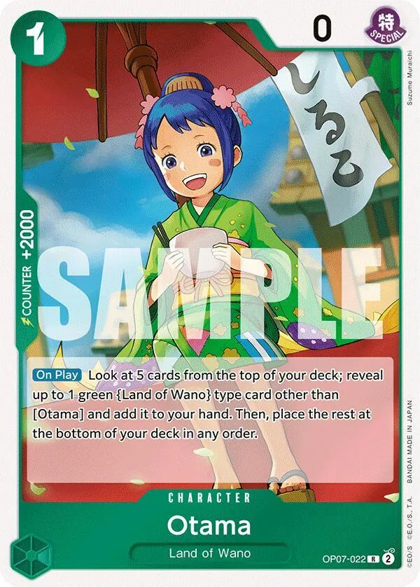 Otama (OP07-022) — 500 Years in the Future — One Piece Card Game
