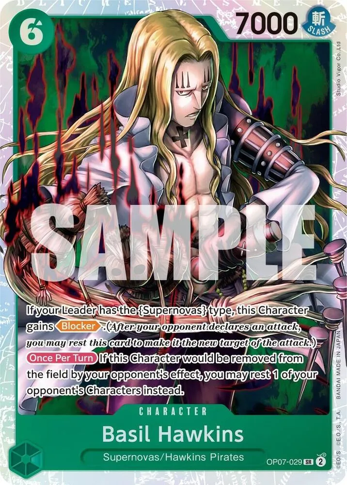 Basil Hawkins — 500 Years in the Future — One Piece Card Game