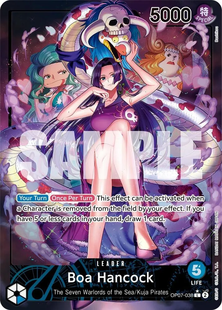 Boa Hancock (OP07-038) — 500 Years in the Future — One Piece Card Game
