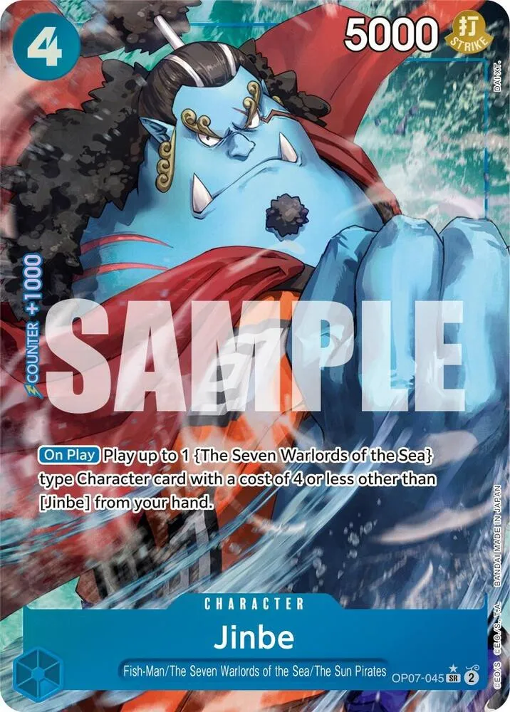 Jinbe (OP07-045) — 500 Years in the Future — One Piece Card Game