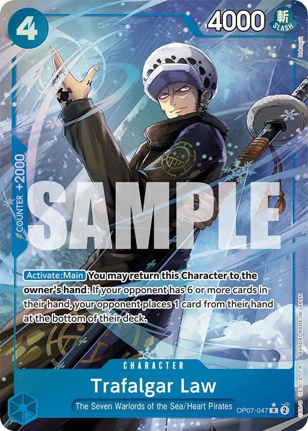 Trafalgar Law (OP07-047) — 500 Years in the Future — One Piece Card Game