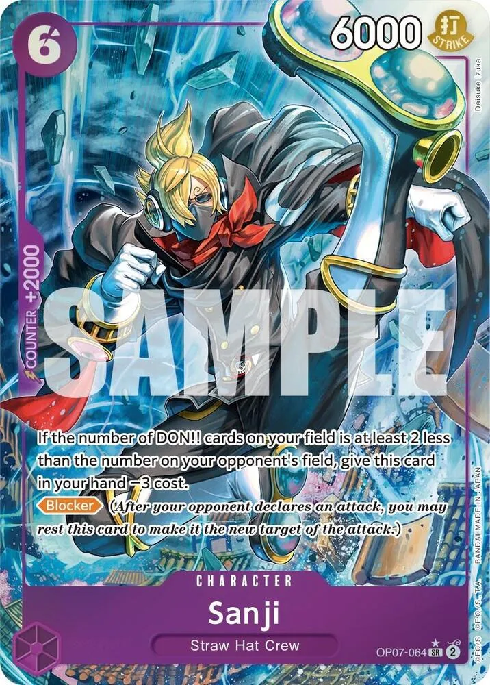 Sanji (Parallel) — 500 Years in the Future — One Piece Card Game