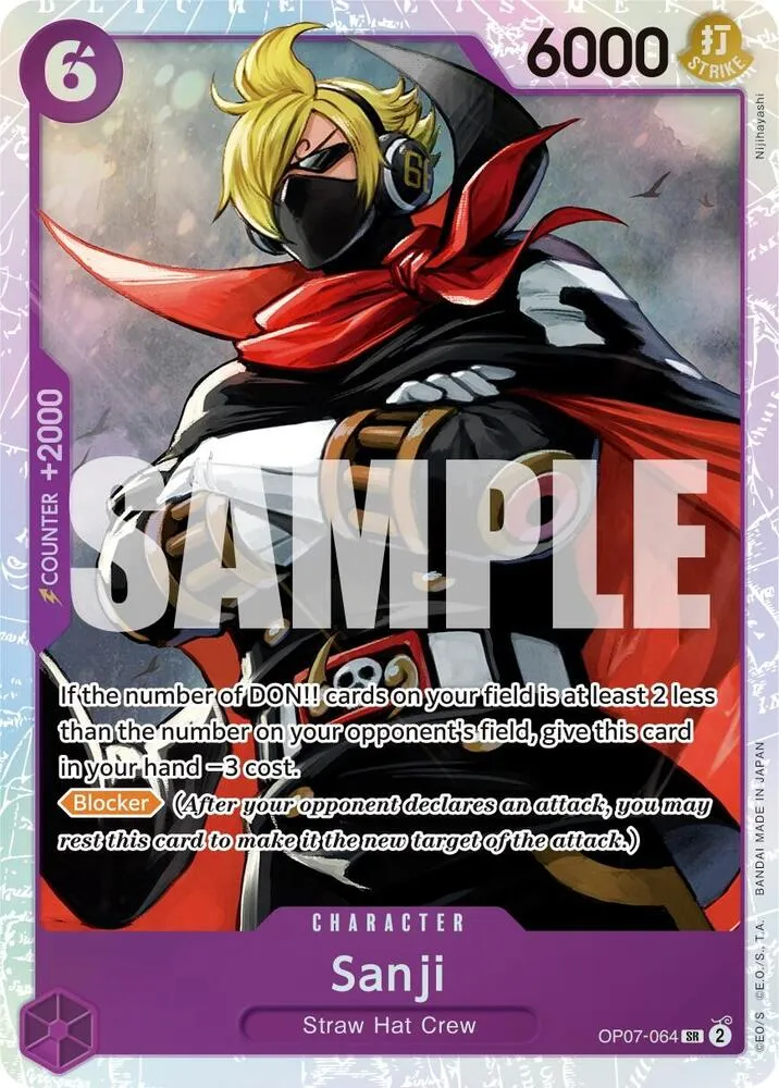 Sanji — 500 Years in the Future — One Piece Card Game