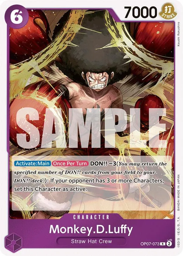 Monkey.D.Luffy (073) — 500 Years in the Future — One Piece Card Game