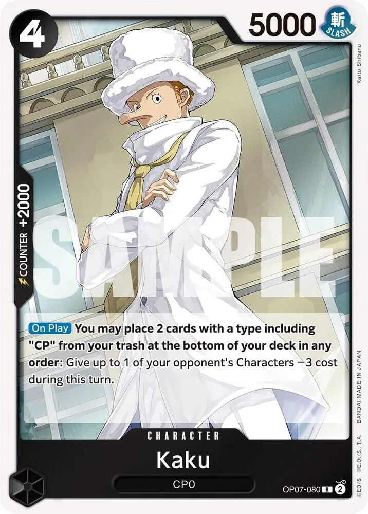 Kaku — 500 Years in the Future — One Piece Card Game