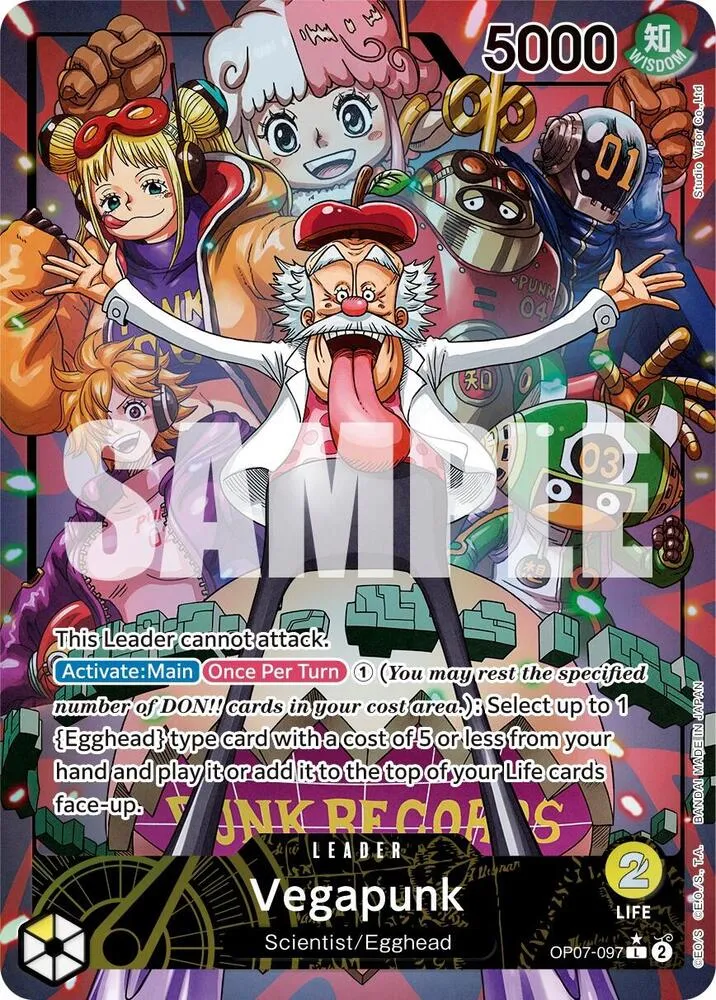 Vegapunk (OP07-097) — 500 Years in the Future — One Piece Card Game