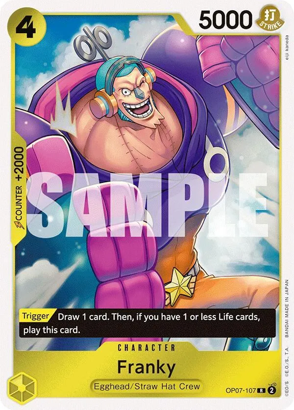 Franky — 500 Years in the Future — One Piece Card Game
