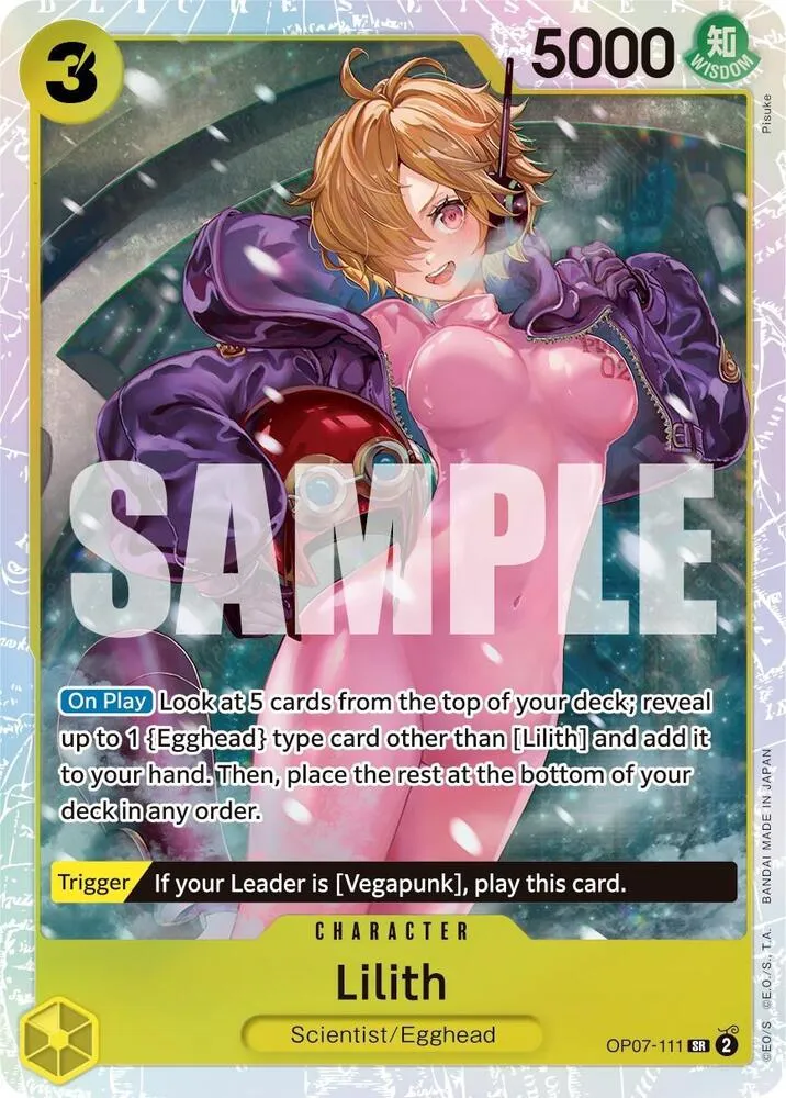 Lilith — 500 Years in the Future — One Piece Card Game