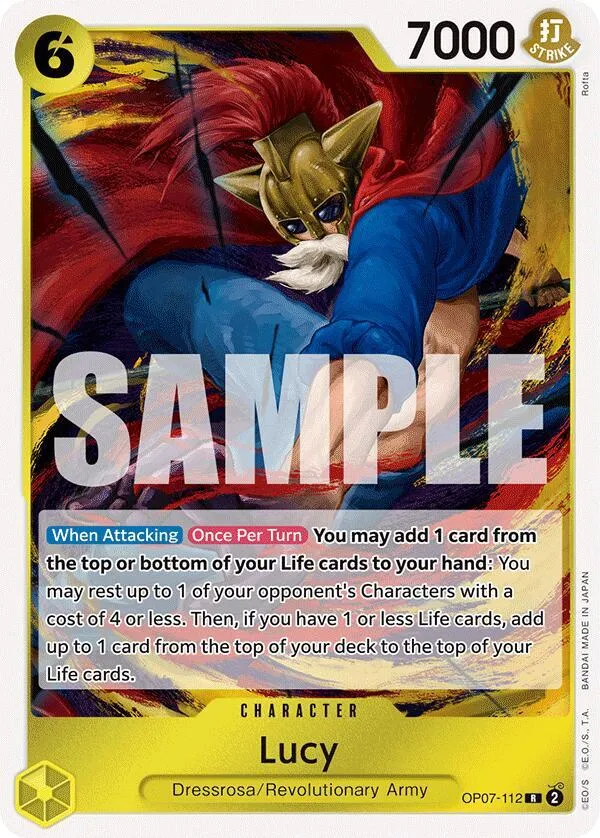 Lucy — 500 Years in the Future — One Piece Card Game