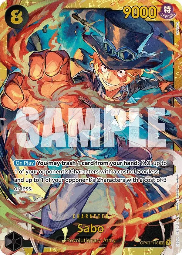 Sabo — 500 Years in the Future — One Piece Card Game