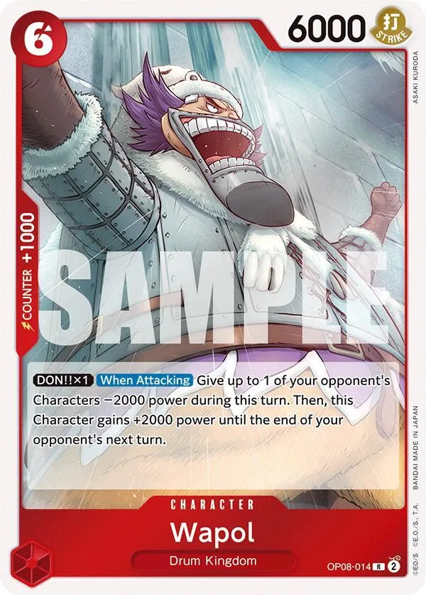 Wapol — Two Legends — One Piece Card Game